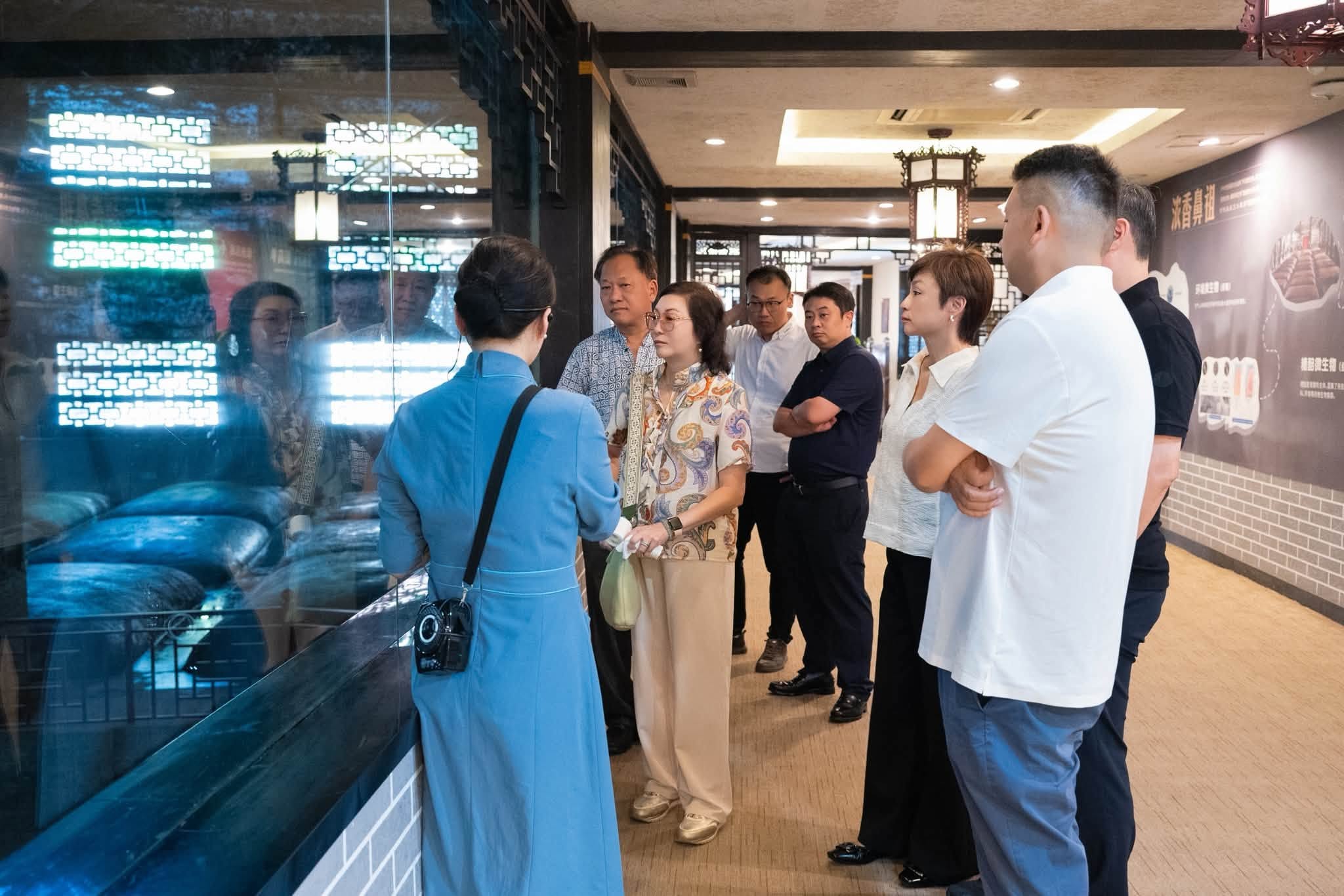 八邑会馆走访泸州老窖-搭建中新酒业合作桥梁10